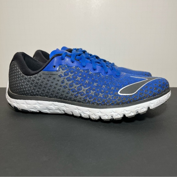 BROOKS Shoes Mens Size 9 M PureFlow 5 Blue Running Sneakers - Picture 1 of 9